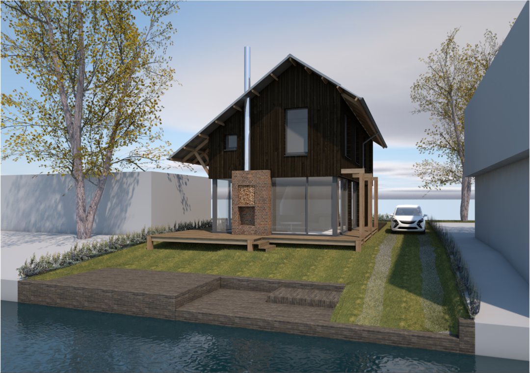 Zuidwest schuurwoning